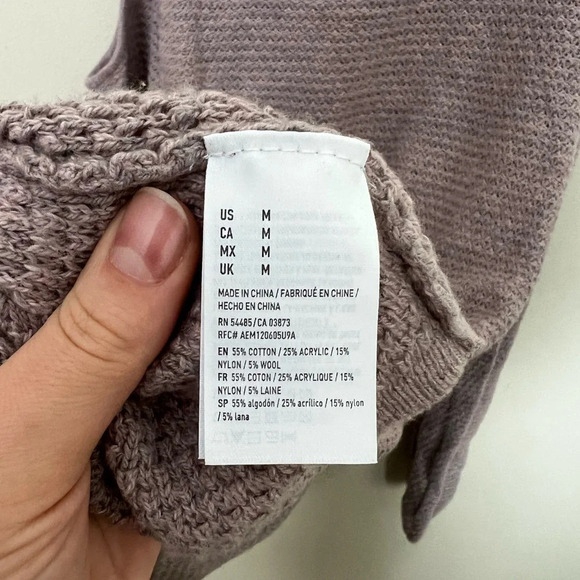 AEO • Cold Shoulder Sweater Dress - Picture 5 of 5